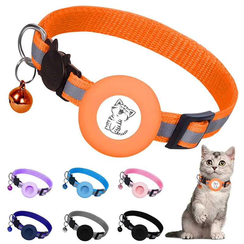 Apple Airtag Tracker Protective Cover for Cats